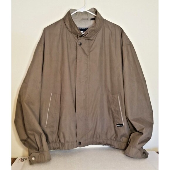 Members Only Mariner Mens Jacket XL Beige Excellent Condition logo on pocket - Picture 1 of 12
